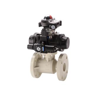 Pneumatica Flanged Ball Valve