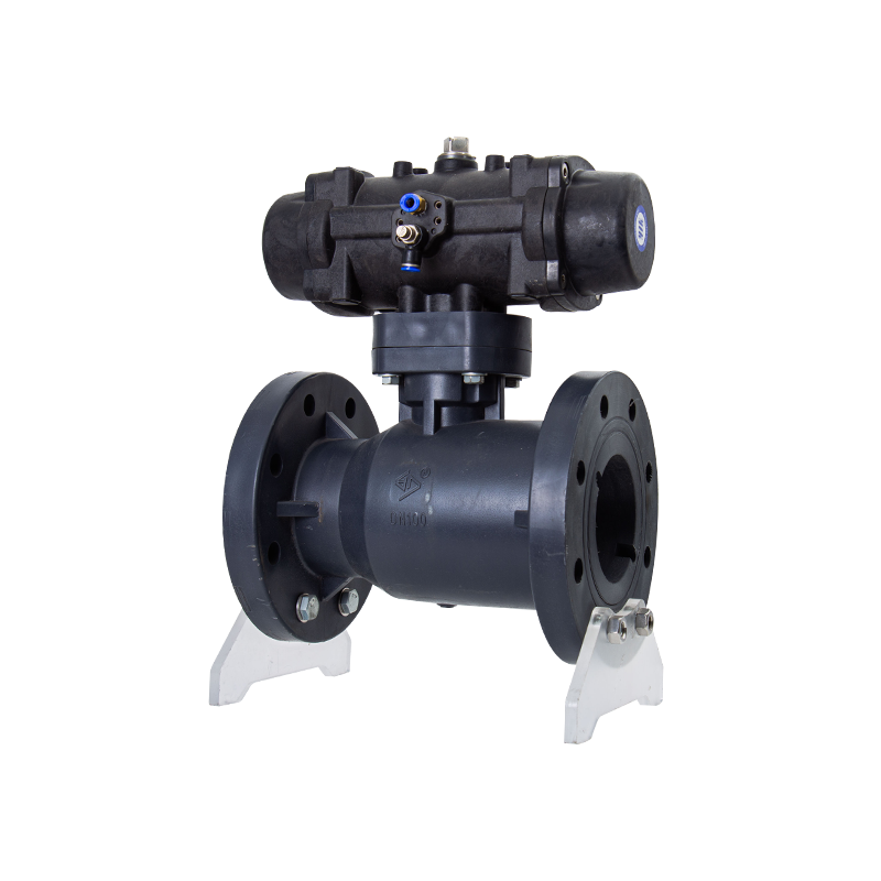 Pneumatica Flanged Ball Valve